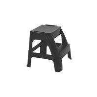 Tramontina Paiva black polypropylene foot stool
