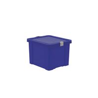 Caja Organizadora Tramontina Infantil en Polipropileno Azul 30 L