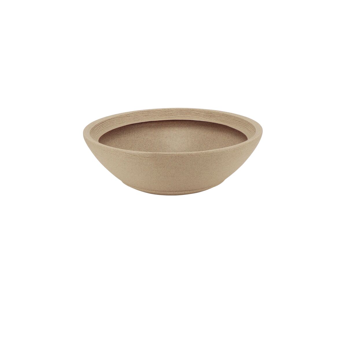 Vaso Tramontina Indi em Polietileno Granito Areia 17 cm Cor Granito areia - SKU 92601000 - 1 image number 0