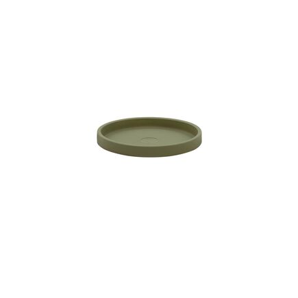 Prato para Vaso Tramontina em Polietileno Verde Oliva Grande - SKU 92640027