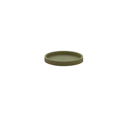 Prato para Vaso Tramontina em Polietileno Verde Oliva M - SKU 92641027