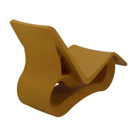 Espregui&ccedil;adeira Chaise Tramontina Octo em Polietileno Amarelo Tucano Com Furo Cor Amarelo - SKU 92708004 - 3 image number 2