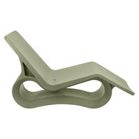 Espregui&ccedil;adeira Chaise Tramontina Octo ECO em Polietileno I''m Green Bio-Based Verde Oliva Com Furo - SKU 92708027 - 3 image number 2