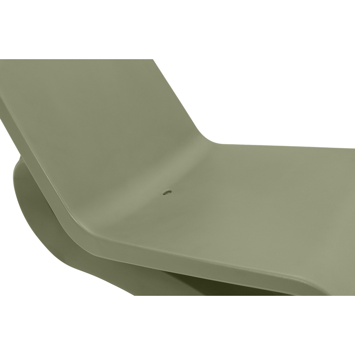 Espregui&ccedil;adeira Chaise Tramontina Octo ECO em Polietileno I''m Green Bio-Based Verde Oliva Com Furo - SKU 92708027 - 6 image number 5