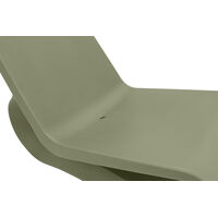 Espregui&ccedil;adeira Chaise Tramontina Octo ECO em Polietileno I''m Green Bio-Based Verde Oliva Com Furo - SKU 92708027 - 6 image number 5