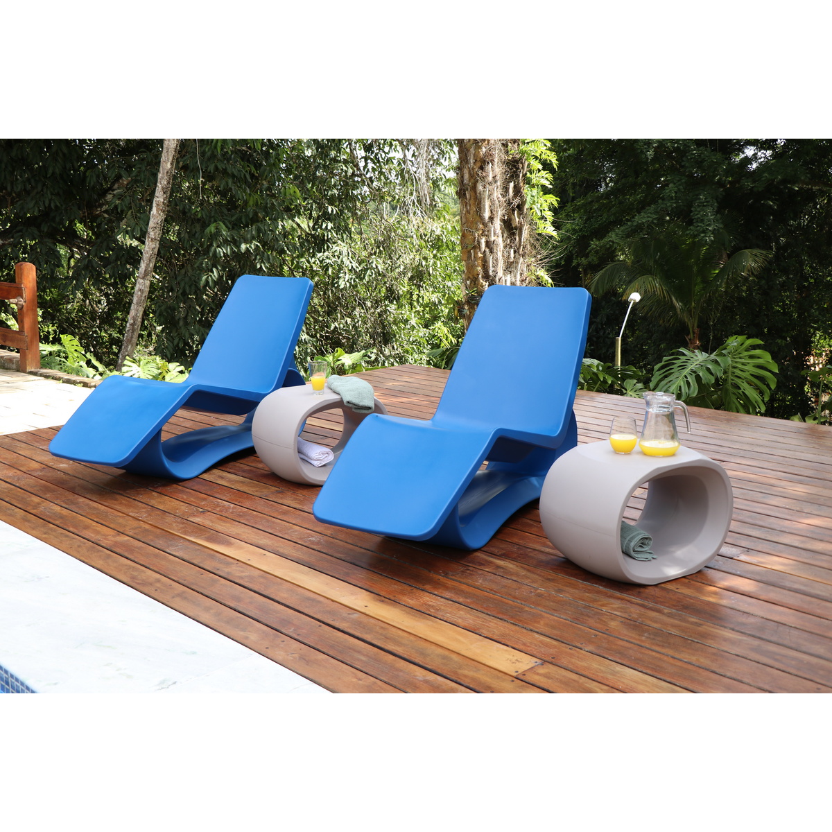 Espregui&ccedil;adeira Chaise Tramontina Octo ECO em Polietileno I''m Green Mariner Com Furo Cor Azul - SKU 92708034 - 8 image number 7