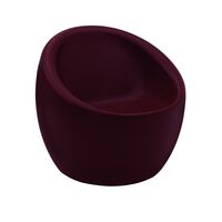 Poltrona Tramontina Oca em Polietileno Marsala Cor Marsala - SKU 92710050 - 1 image number 0