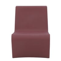 Poltrona Tramontina Berta em Polietileno Marsala Cor Marsala - SKU 92711050 - 2 image number 1