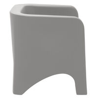 Poltrona Tramontina Tonic em Polietileno Concreto Cor Concreto - SKU 92716210 - 3 image number 2