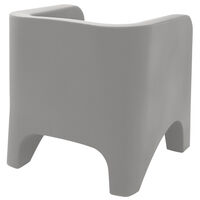 Poltrona Tramontina Tonic em Polietileno Concreto Cor Concreto - SKU 92716210 - 4 image number 3