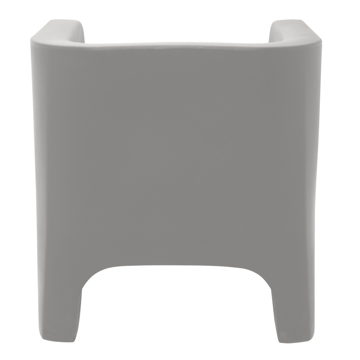 Poltrona Tramontina Tonic em Polietileno Concreto Cor Concreto - SKU 92716210 - 5 image number 4