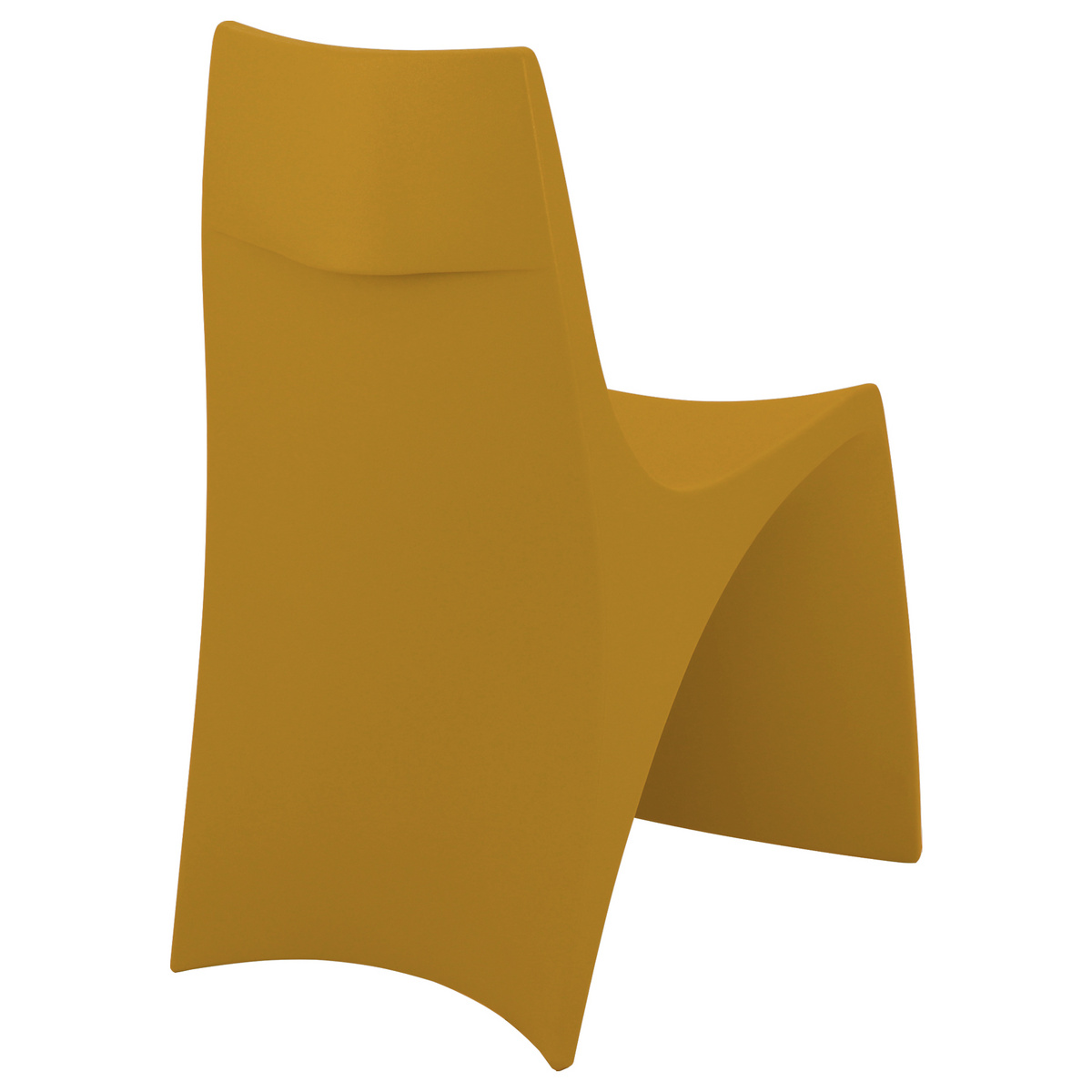 Poltrona Tramontina Aloa em Polietileno Amarelo Tucano - SKU 92718004 - 5 image number 4