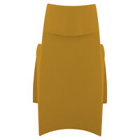 Poltrona Tramontina Aloa em Polietileno Amarelo Tucano - SKU 92718004 - 6 image number 5