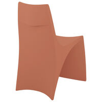 Poltrona Tramontina Aloa em Polietileno Laranja Caqui - SKU 92718091 - 5 image number 4