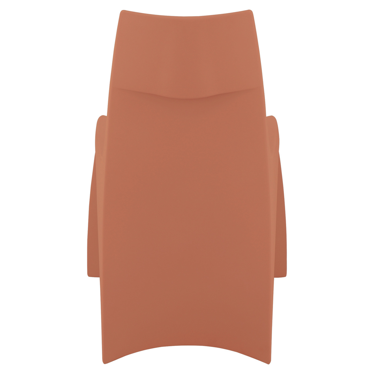 Poltrona Tramontina Aloa em Polietileno Laranja Caqui - SKU 92718091 - 6 image number 5