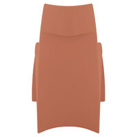 Poltrona Tramontina Aloa em Polietileno Laranja Caqui - SKU 92718091 - 6 image number 5