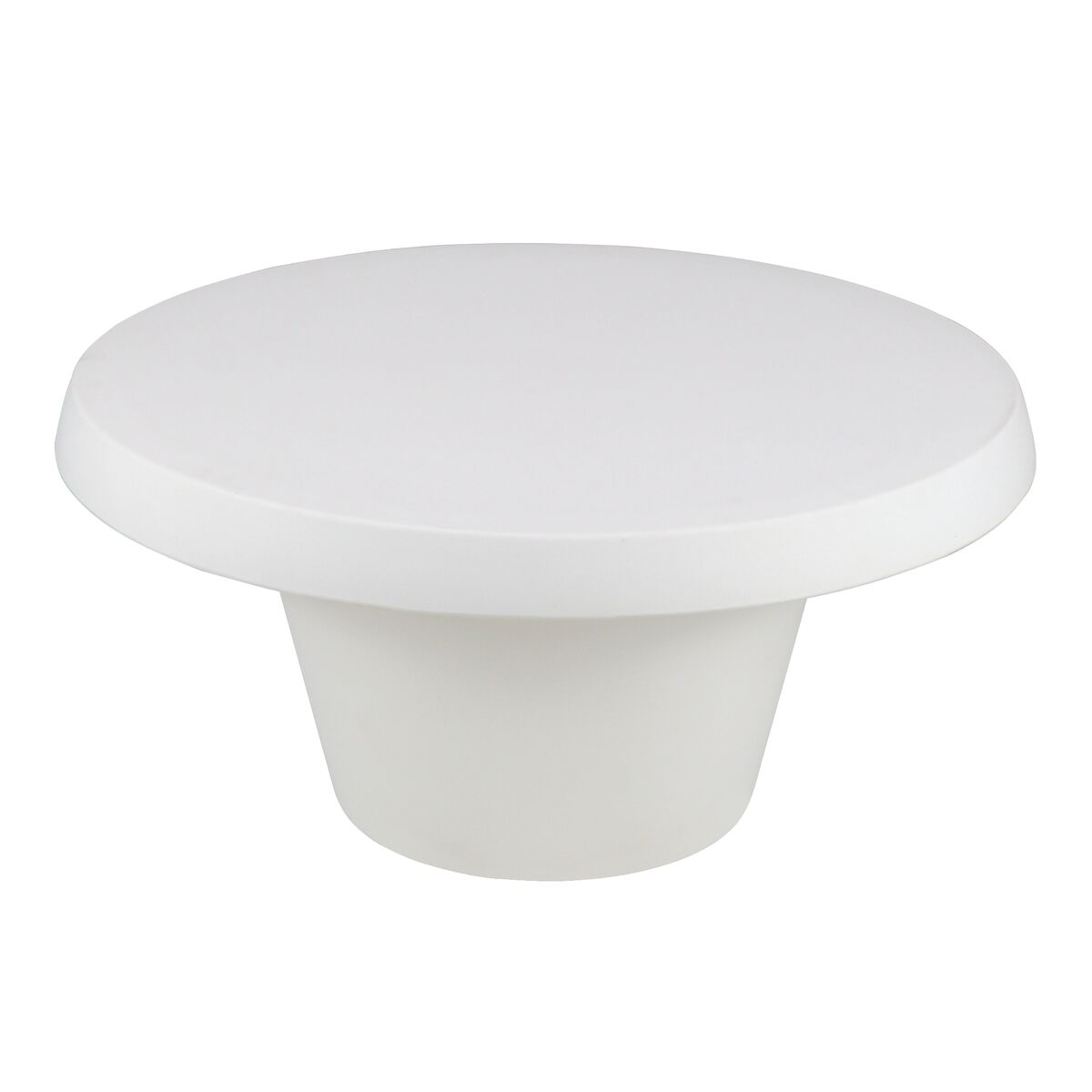 Tramontina Cona White Polyethylene Coffee Table