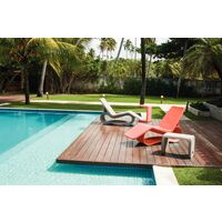 Banco Apoio Tramontina Vira com Porta Copos em Polietileno Concreto Cor Concreto - SKU 92722210 - 3 image number 2