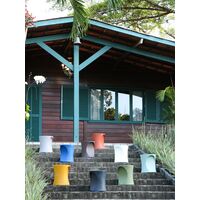 Banco Tramontina Bongo em Polietileno Amarelo Tucano Cor Amarelo - SKU 92733004 - 4 image number 3