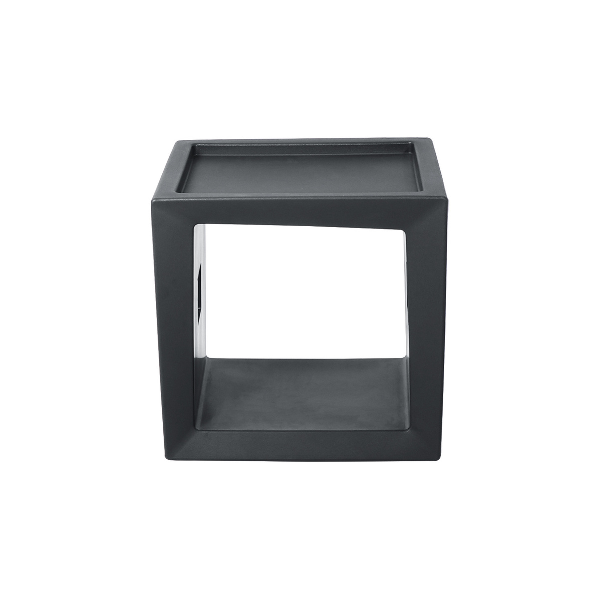 Estante Tramontina Cubo em Polietileno Grafite Cor Preto - SKU 92755007 - 2 image number 1