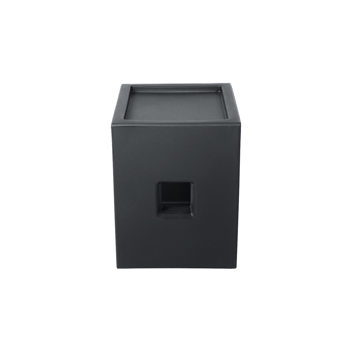 Estante Tramontina Cubo em Polietileno Grafite Cor Preto - SKU 92755007 - 3 image number 2