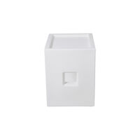 Estante Tramontina Cubo em Polietileno Branco Cor Preto - SKU 92755010 - 3 image number 2
