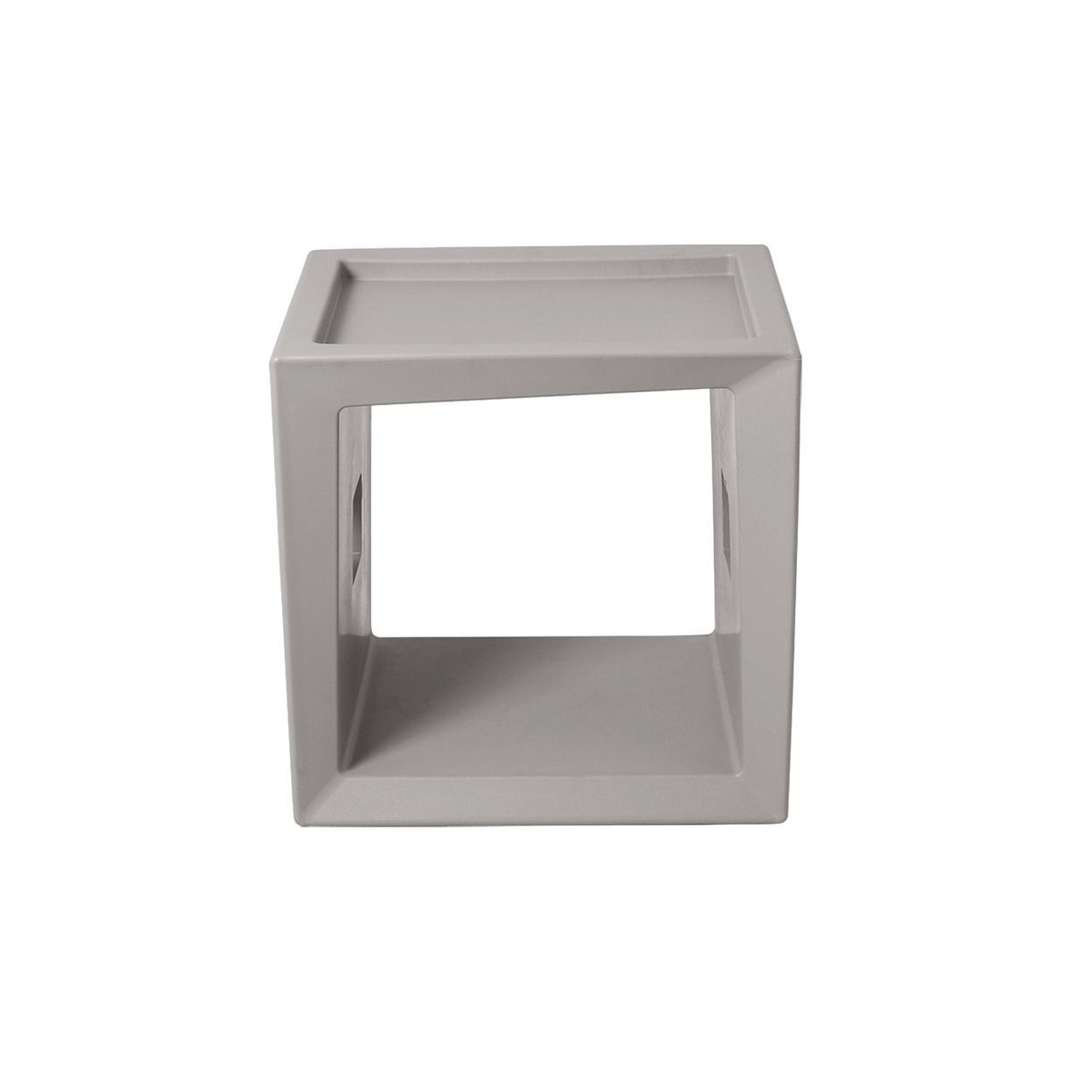 EstanteTramontina Cubo em Polietileno Concreto Cor Preto - SKU 92755210 - 2 image number 1