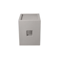 EstanteTramontina Cubo em Polietileno Concreto Cor Preto - SKU 92755210 - 3 image number 2