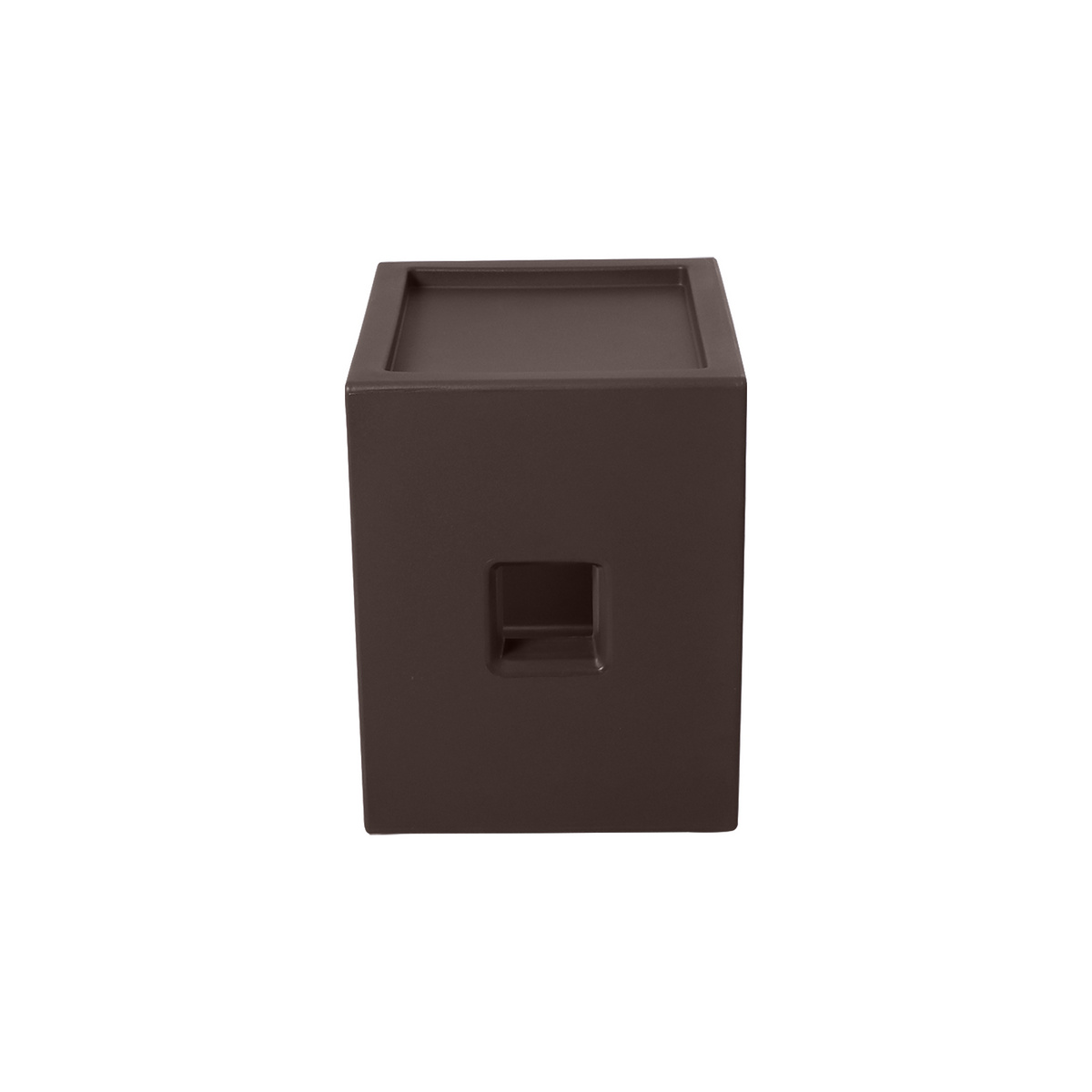 Estante Tramontina Cubo em Polietileno Marrom Caf&eacute; Cor Preto - SKU 92755309 - 3 image number 2