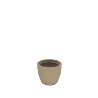 Vaso Tramontina Inca em Polietileno Granito Areia 24 cm