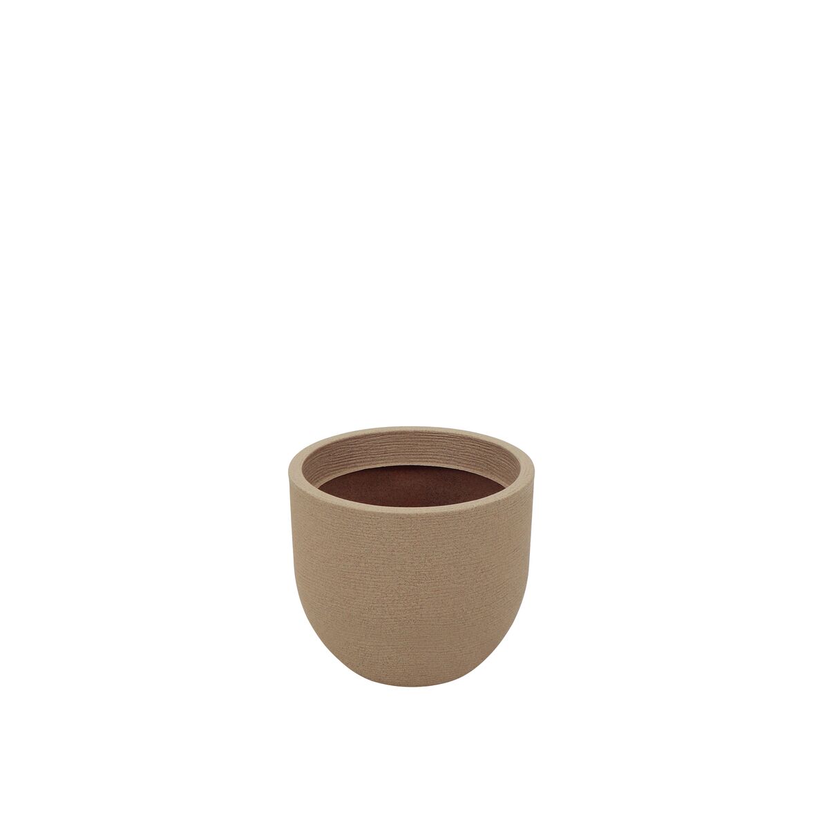 Vaso Tramontina Laos em Polietileno Granito Areia 28cm