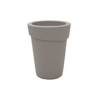 Vaso Tramontina Gipsy em Polietileno Concreto 70 cm