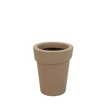 Vaso Tramontina Gipsy em Polietileno Granito Areia 55 cm Cor Granito areia - SKU 92776000 - 1