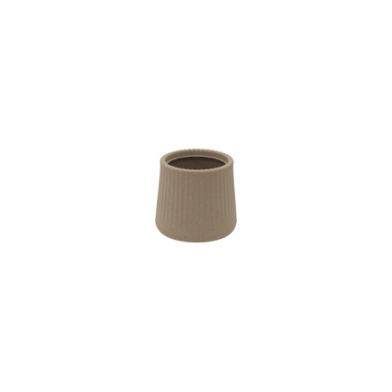 Vaso Tramontina L&oacute;tus em Polietileno Granito Areia 15,5 cm - SKU 92779000