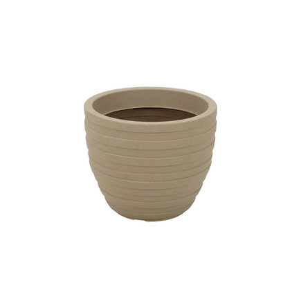 Vaso Tramontina Inca em Polietileno Granito Areia 45 cm Cor Granito areia - SKU 92786000 - 1