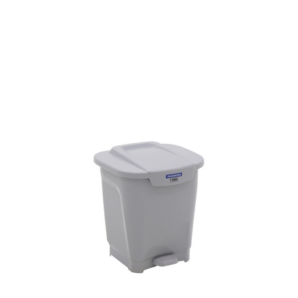Lixeira Tramontina T-Force em Polipropileno Cinza 25 L Cor Cinza - SKU 92812210 - 1