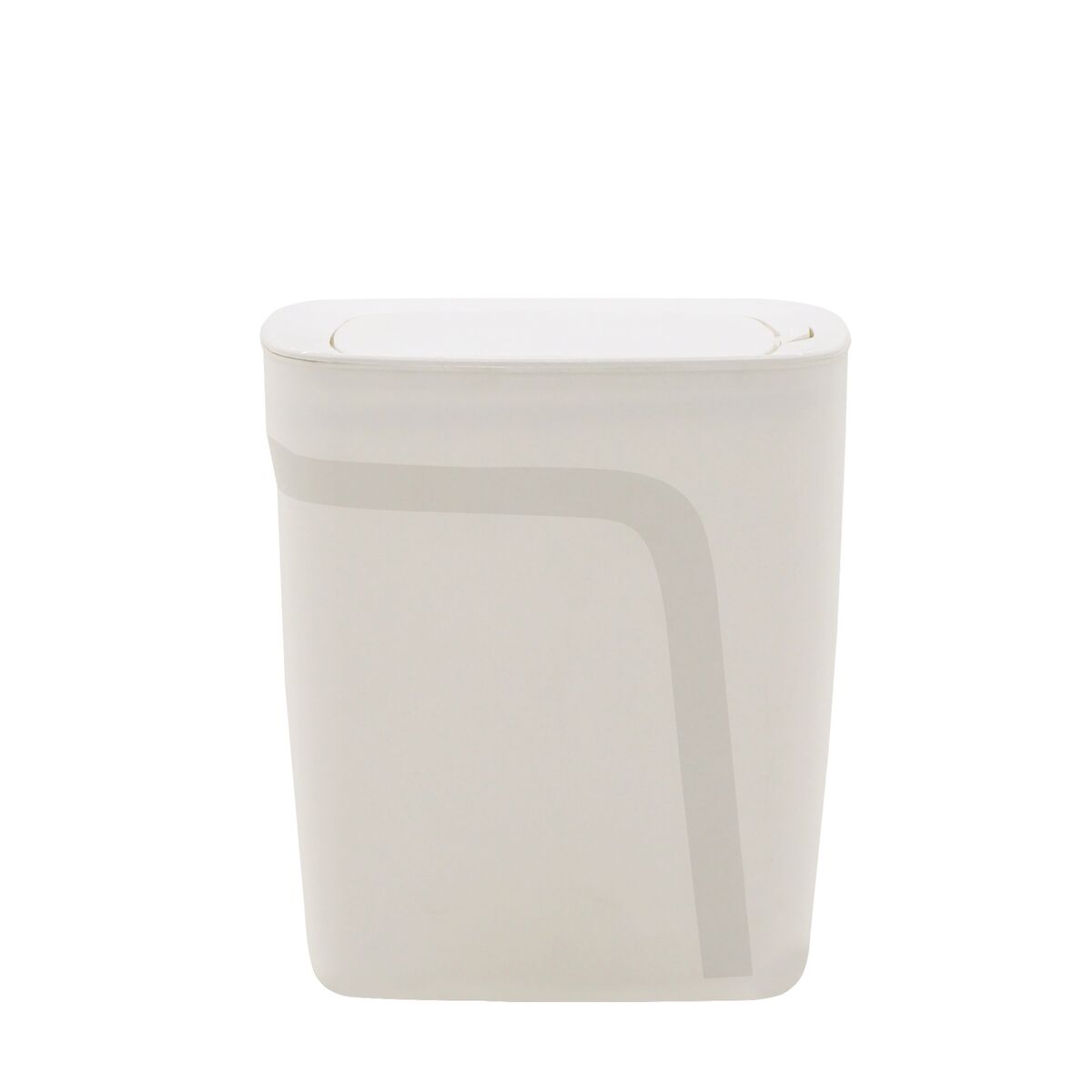Lixeira Tramontina Urban em Polipropileno Branco com Tampa Click 8,5 L Cor Branco - SKU 92863010 - 4 image number 3