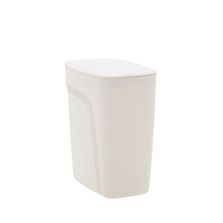 Lixeira Tramontina Urban em Polipropileno Branco com Tampa Click 8,5 L Cor Branco - SKU 92863010