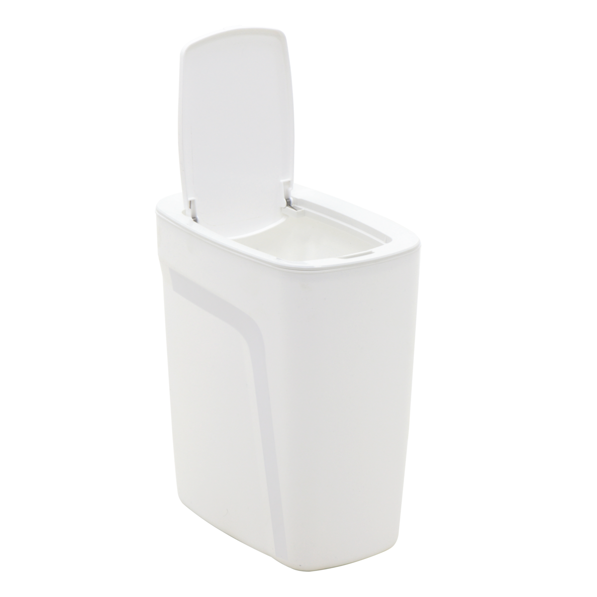 Lixeira Tramontina Urban em Polipropileno Branco com Tampa Click 8,5 L Cor Branco - SKU 92863010 - 8 image number 7