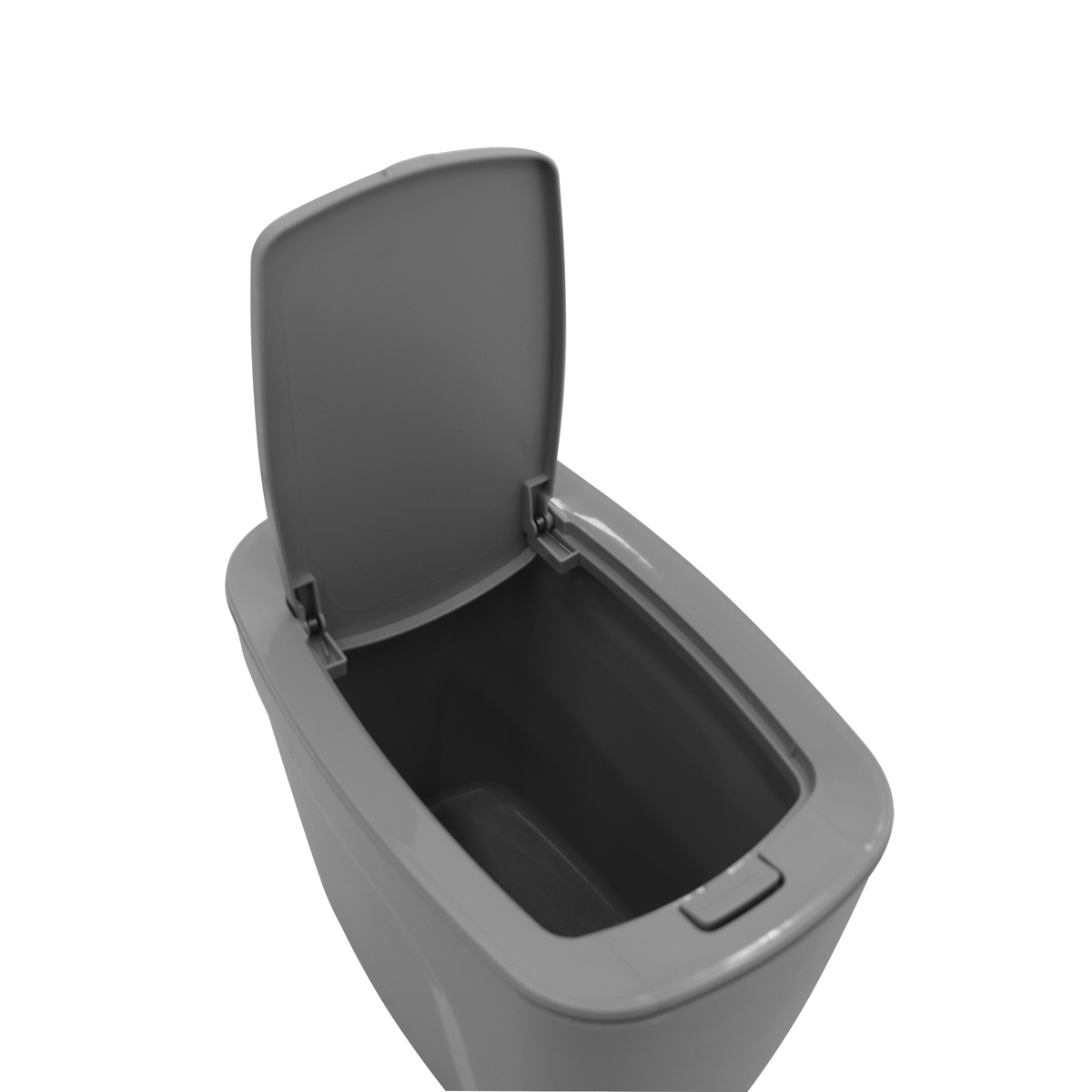 Lixeira Tramontina Urban em Polipropileno Cinza com Tampa Click 10,5 L Cor Cinza - SKU 92865210 - 3 image number 2