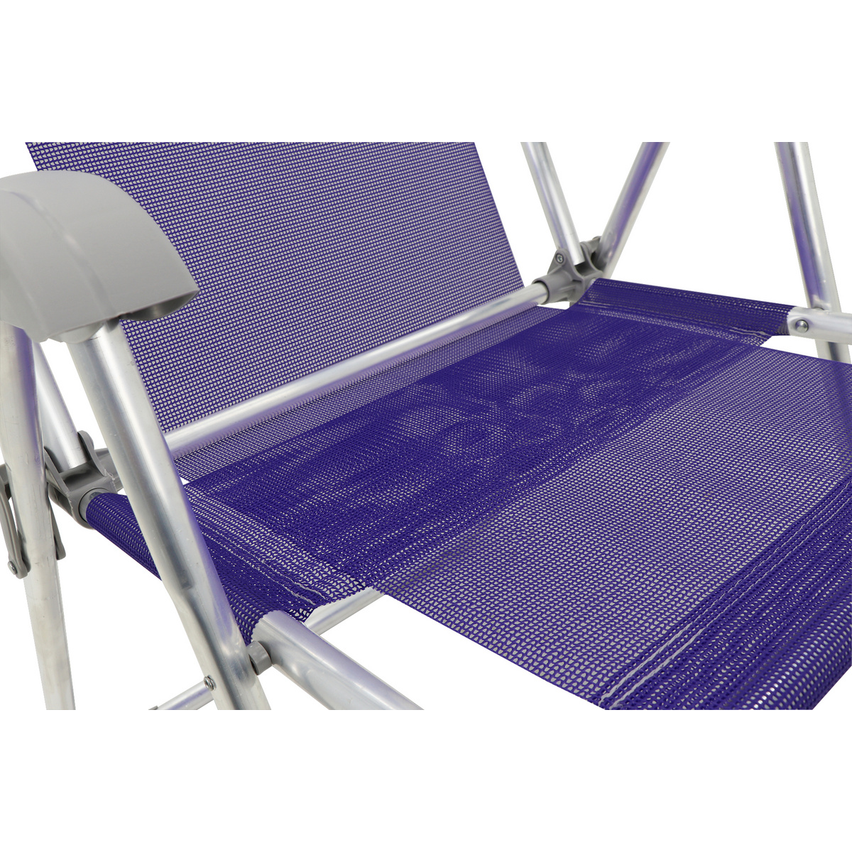 Cadeira de Praia Tramontina Creta Master em Alum&iacute;nio com Assento Roxo Cor Roxo - SKU 92900203 - 3 image number 2