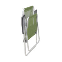 Cadeira de Praia Tramontina Creta Master em Alum&iacute;nio com Assento Verde Oliva Cor Verde - SKU 92900204 - 3 image number 2