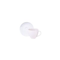 Conjunto X&iacute;cara e Pires de Caf&eacute; Tramontina Maria Augusta em Porcelana 100 ml 2 Pe&ccedil;as Cor Branco - SKU 96010038 - 1 image number 0