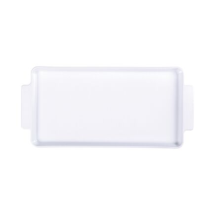 Travessa Retangular Tramontina Maria Augusta em Porcelana 28x15 cm Cor Branco - SKU 96010074