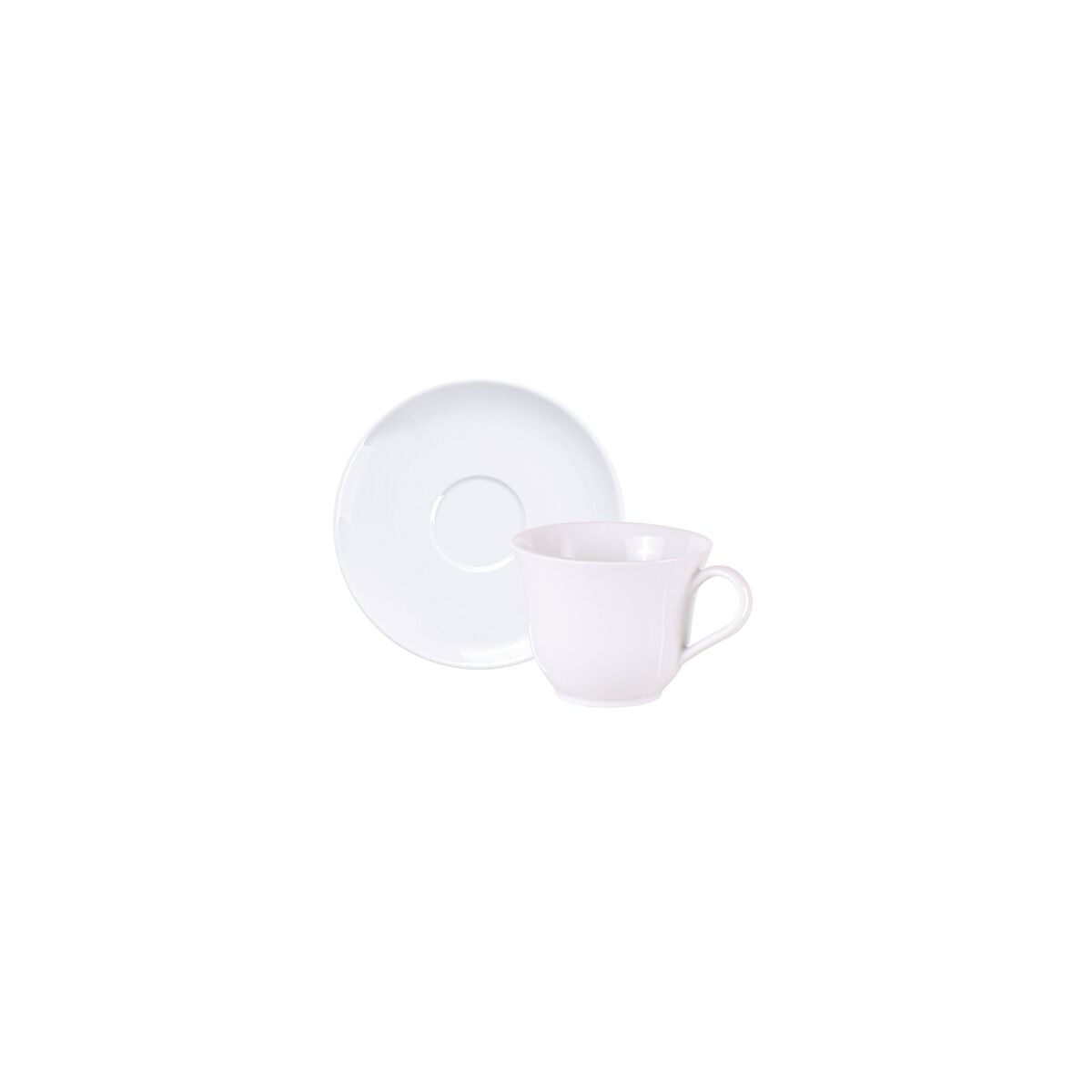 Conjunto X&iacute;cara e Pires de Ch&aacute; Tramontina Sophia em Porcelana 210 ml 2 Pe&ccedil;as Cor Branco - SKU 96010137 - 1 image number 0