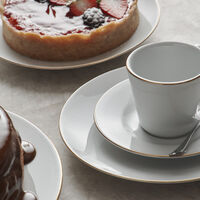 Aparelho de Jantar Tramontina Elisa em Porcelana Decorada 20 Pe&ccedil;as Cor Ouro| Filete - SKU 96010387 - 8 image number 7