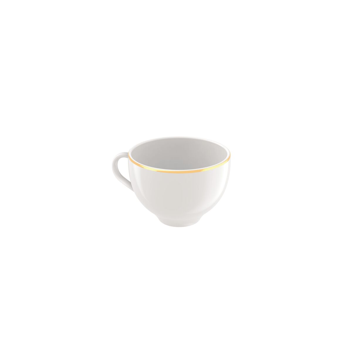 X&iacute;cara Ch&aacute; Tramontina Anna em Porcelana 250ml Cor Ouro| Filete - SKU 96010421 - 2 image number 1