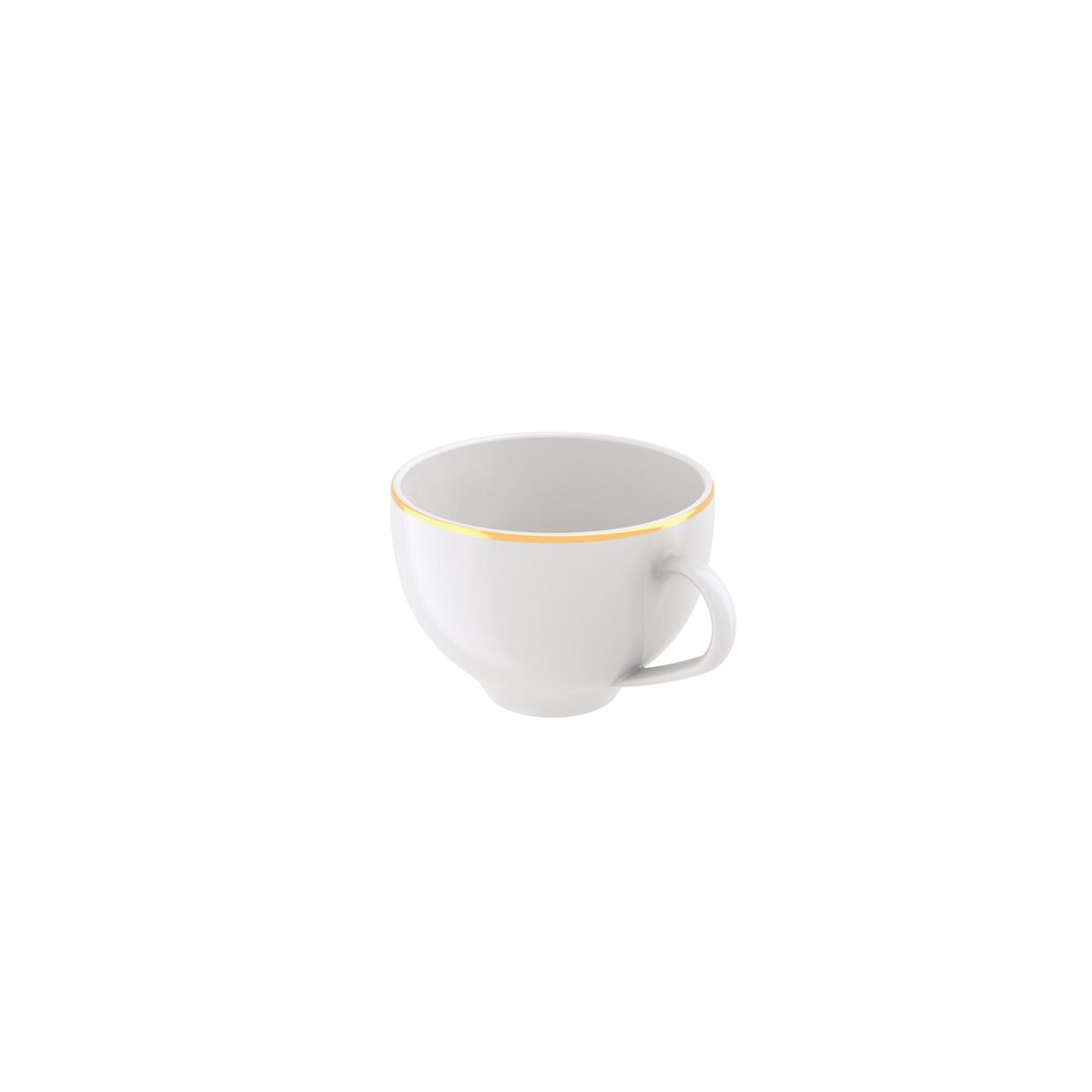 X&iacute;cara Ch&aacute; Tramontina Anna em Porcelana 250ml Cor Ouro| Filete - SKU 96010421 - 4 image number 3
