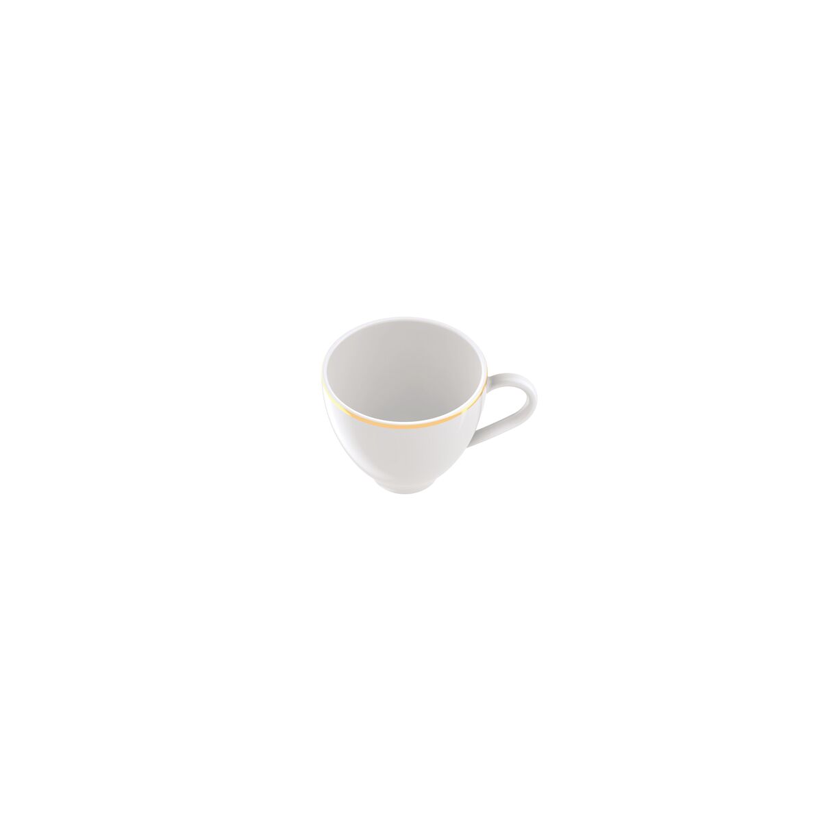 X&iacute;cara Caf&eacute; Tramontina Anna em Porcelana 100ml Cor Ouro| Filete - SKU 96010423 - 3 image number 2