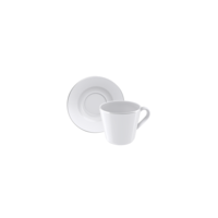 Conjunto X&iacute;cara e Pires de Ch&aacute; Tramontina Joana em Porcelana Decorada Cor Azul - SKU 96010537 - 2 image number 1